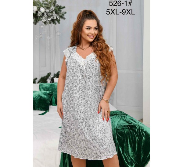 Нічна сорочка, бамбук 5 шт (58-66 р) ZeL1396_526-1