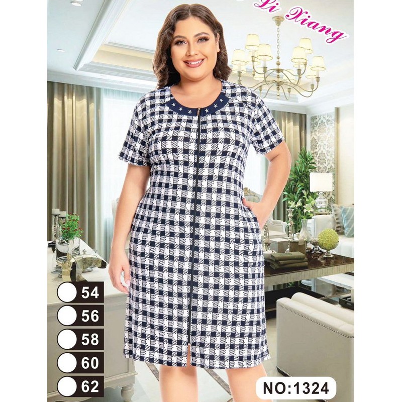 Халат жіночий, віскоза 5 шт (54-62 р) ZeL1396_1324