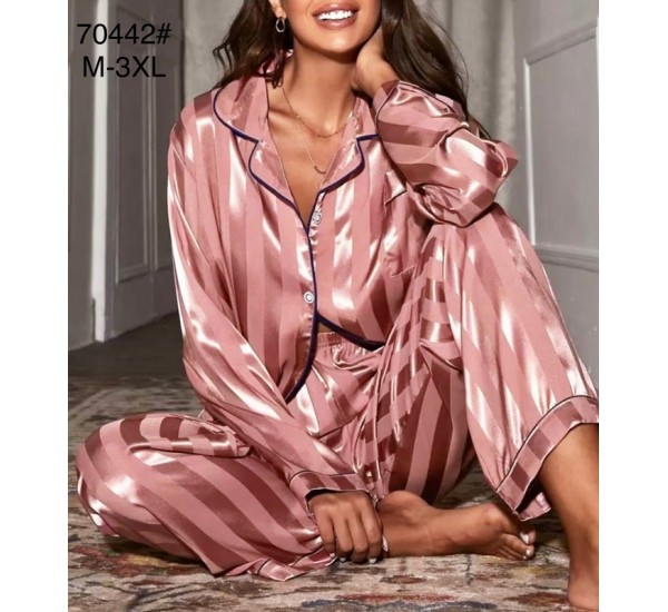 Піжама жіноча, шовк 5 шт (M-3XL) ZeL1396_70442a