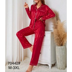 Піжама жіноча, шовк 5 шт (M-3XL) ZeL1396_70442b