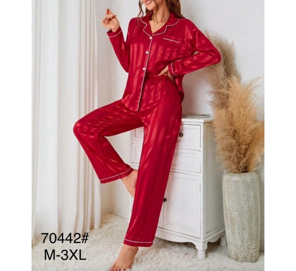 Піжама жіноча, шовк 5 шт (M-3XL) ZeL1396_70442b