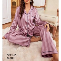 Піжама жіноча, шовк 5 шт (M-3XL) ZeL1396_70442e