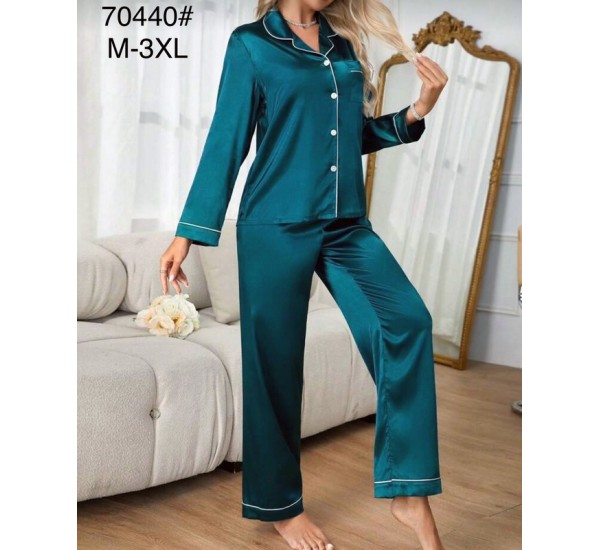 Піжама жіноча, шовк 5 шт (M-3XL) ZeL1396_70440a