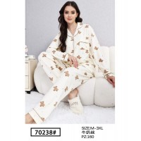 Піжама жіноча, трикотаж 5 шт (M-3XL) ZeL1396_70238
