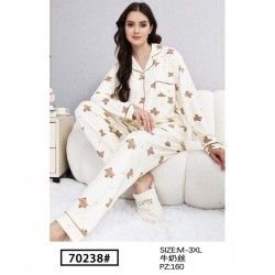Піжама жіноча, трикотаж 5 шт (M-3XL) ZeL1396_70238