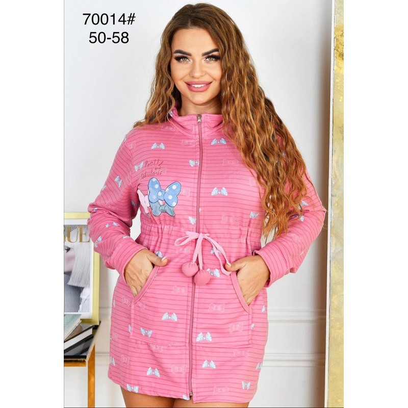 Халат жіночий, начіс 5 шт (50-58 р) ZeL1396_70014