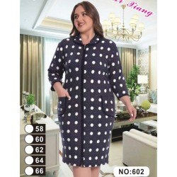 Халат жіночий, 5 шт (58-66 р) начіс ZeL1396_602