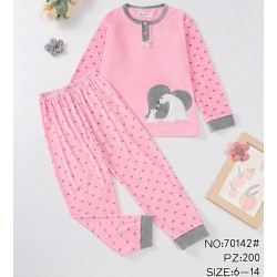 Піжама підліткова, 5 шт (6-14 років) велюр ZeL1396_70142