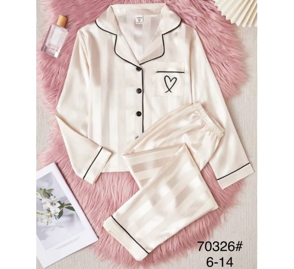 Піжама підліткова, 5 шт (6-14 років) шовк ZeL1396_70326c