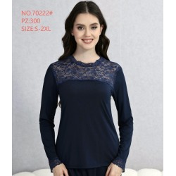Блуза женская, 5 шт (S-2XL) начёс ZeL1396_70222b