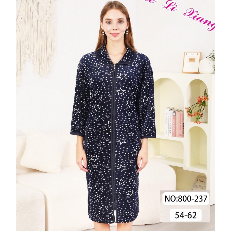 Халат жіночий, велюр 5 шт (54-62 р) ZeL1396_800-237