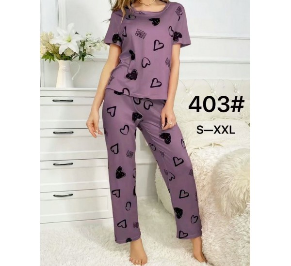 Пижама женская, бамбук 5 шт (S-2XL) ZeL1396_403a