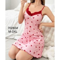 Нічна сорочка, шовк 5 шт (M-3XL) ZeL1396_70283c