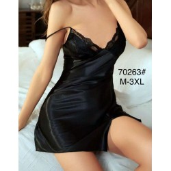 Нічна сорочка, шовк 5 шт (M-3XL) ZeL1396_70263d