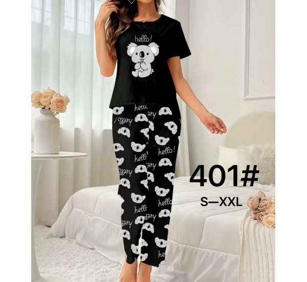 Піжама жіноча, бамбук 5 шт (S-2XL) ZeL1396_401