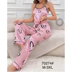 Пижама женская, шелк 5 шт (M-3XL) ZeL1396_70274