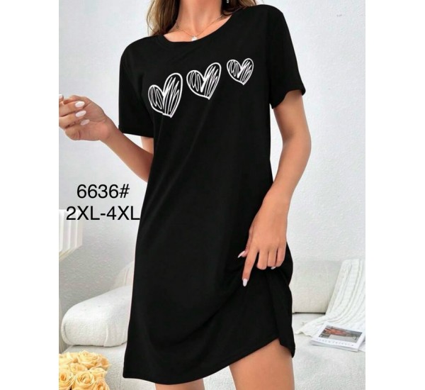 Туніка жіноча, бамбук 6 шт (2-4XL) ZeL1396_6636