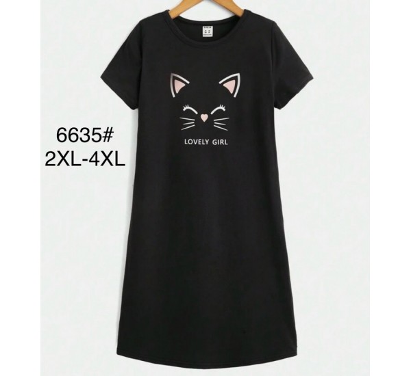 Туніка жіноча, бамбук 6 шт (2-4XL) ZeL1396_6635