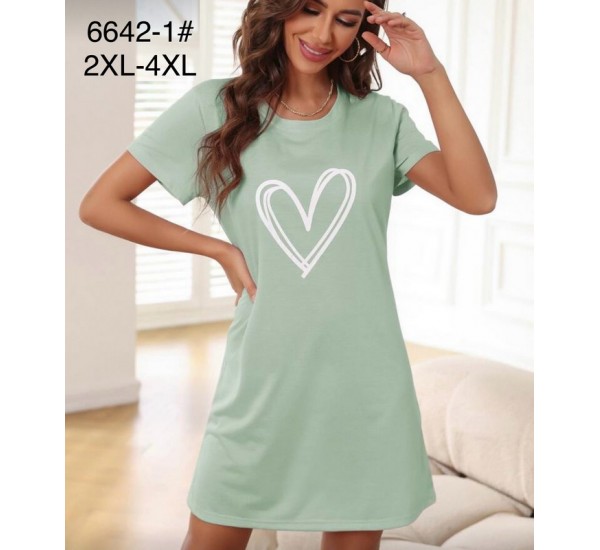 Туніка жіноча, бамбук 6 шт (2-4XL) ZeL1396_6642-1