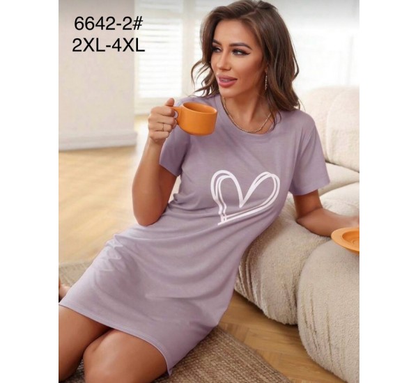 Туніка жіноча, бамбук 6 шт (2-4XL) ZeL1396_6642-2