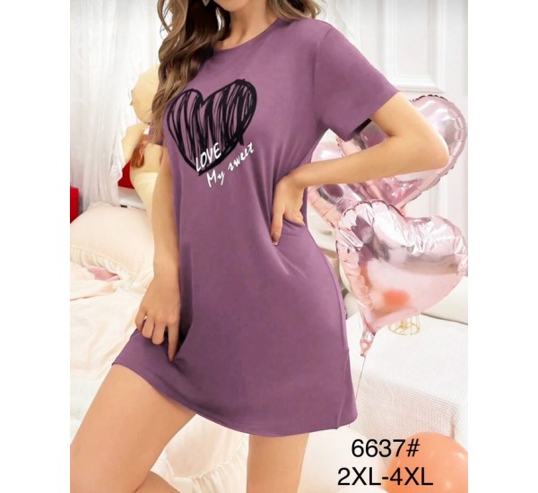 Туніка жіноча, бамбук 6 шт (2-4XL) ZeL1396_6637