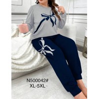 Пижама женская супер-батал, бамбук 5 шт (1-5XL) ZeL1396_N500042