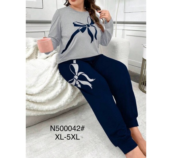 Пижама женская супер-батал, бамбук 5 шт (1-5XL) ZeL1396_N500042