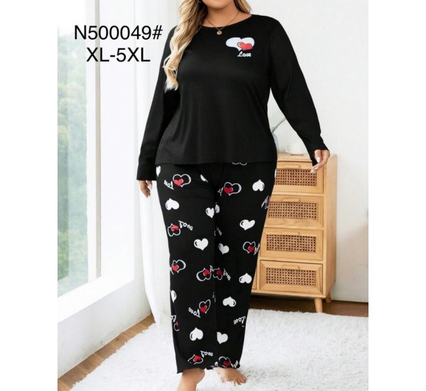 Пижама женская супер-батал, бамбук 5 шт (1-5XL) ZeL1396_N500049