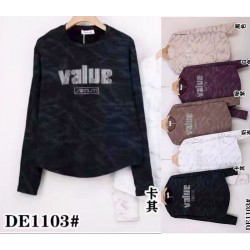 Футболка женская, трикотаж 5 шт (50-60 р) ZeL777_DE1103