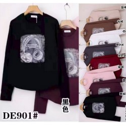 Футболка женская, трикотаж 5 шт (52-60 р) ZeL777_DE901