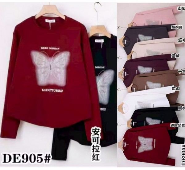 Футболка женская, трикотаж 5 шт (52-60 р) ZeL777_DE905