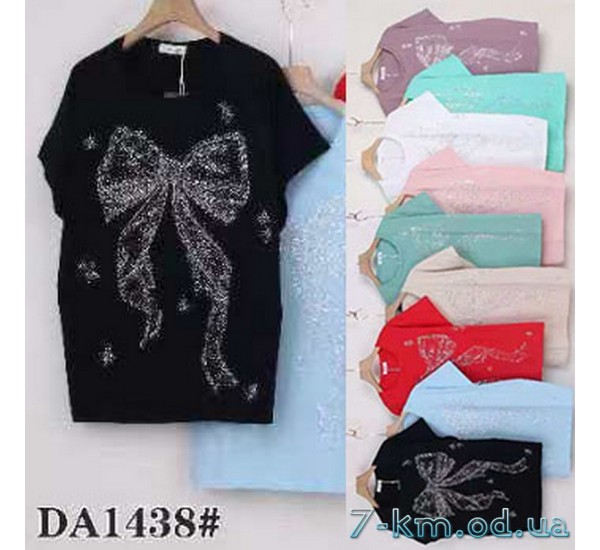 Футболка женская, стрейч/коттон 5 шт (54-62 р) ZeL777_DA1438