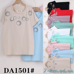 Футболка женская, стрейч/коттон 5 шт (60-70 р) ZeL777_DA1501