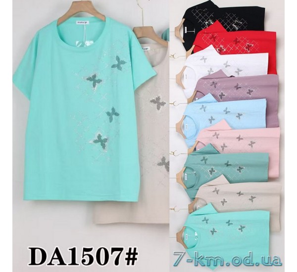 Футболка женская, стрейч/коттон 5 шт (60-70 р) ZeL777_DA1507