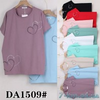 Футболка жіноча, стрейч/коттон 5 шт (60-70 р) ZeL777_DA1509