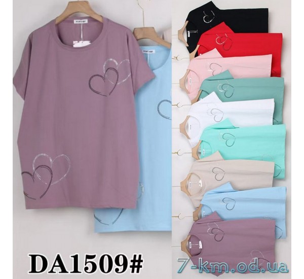 Футболка женская, стрейч/коттон 5 шт (60-70 р) ZeL777_DA1509