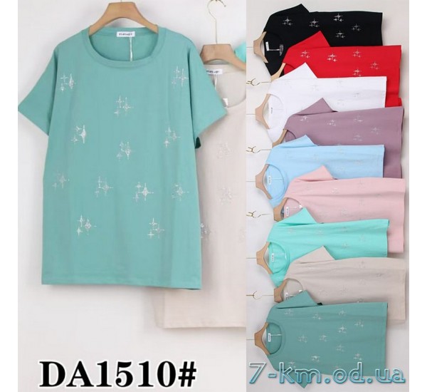Футболка женская, стрейч/коттон 5 шт (60-70 р) ZeL777_DA1510