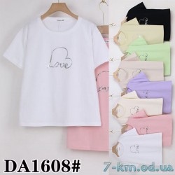 Футболка жіноча, стрейч/коттон 5 шт (50-60 р) ZeL777_DA1608