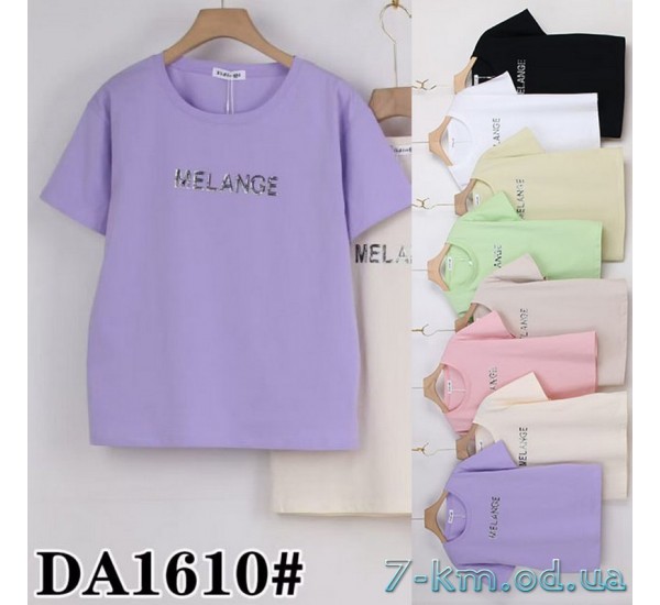 Футболка жіноча, стрейч/коттон 5 шт (50-60 р) ZeL777_DA1610