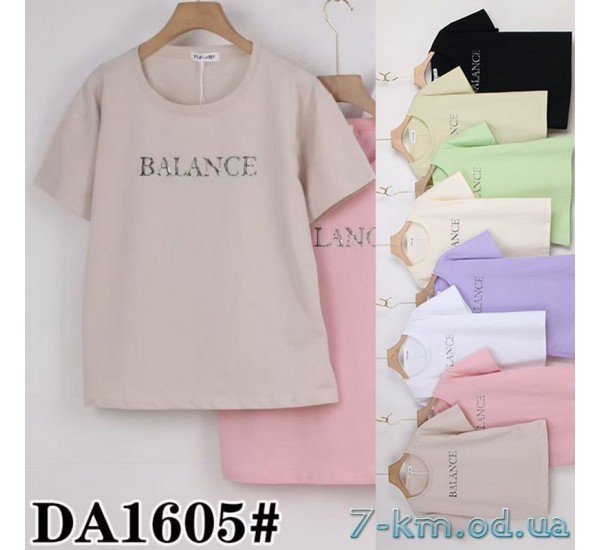 Футболка жіноча, стрейч/коттон 5 шт (50-60 р) ZeL777_DA1605