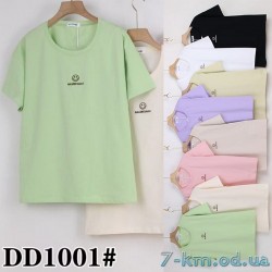 Футболка жіноча, стрейч/коттон 5 шт (54-62 р) ZeL777_DD1001