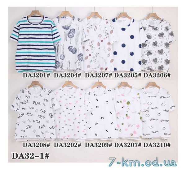 Футболка жіноча, стрейч/коттон 5 шт (54-62 р) ZeL777_DA32-1