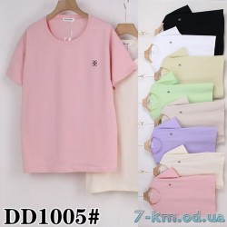 Футболка жіноча, стрейч/коттон 5 шт (54-62 р) ZeL777_DD1005