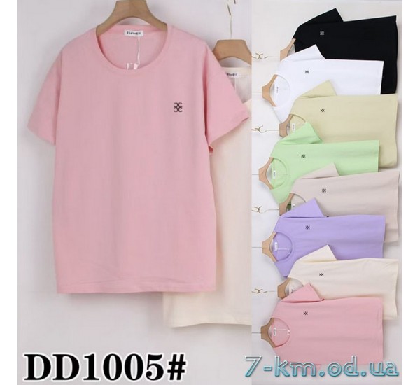 Футболка жіноча, стрейч/коттон 5 шт (54-62 р) ZeL777_DD1005