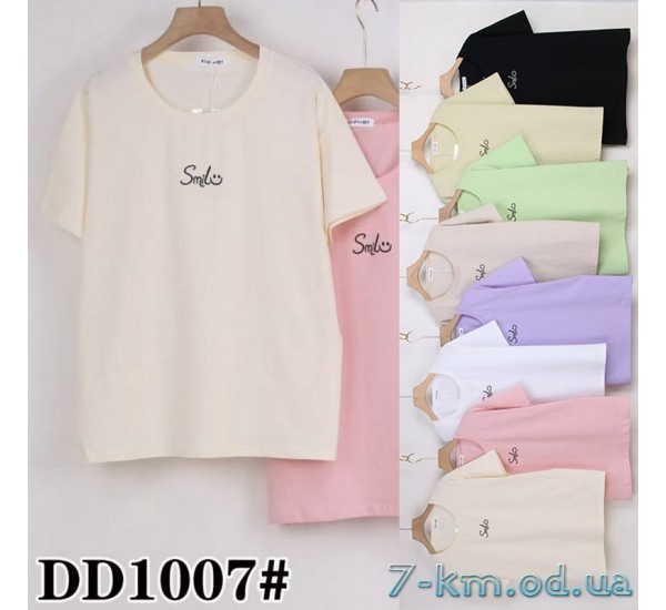 Футболка жіноча, стрейч/коттон 5 шт (54-62 р) ZeL777_DD1007