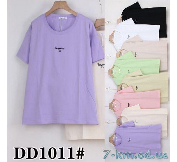 Футболка жіноча, стрейч/коттон 5 шт (54-62 р) ZeL777_DD1011