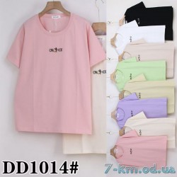 Футболка жіноча, стрейч/коттон 5 шт (54-62 р) ZeL777_DD1014