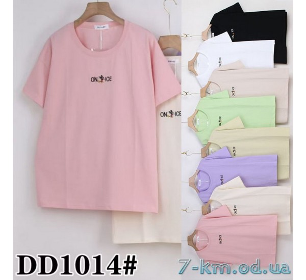 Футболка жіноча, стрейч/коттон 5 шт (54-62 р) ZeL777_DD1014