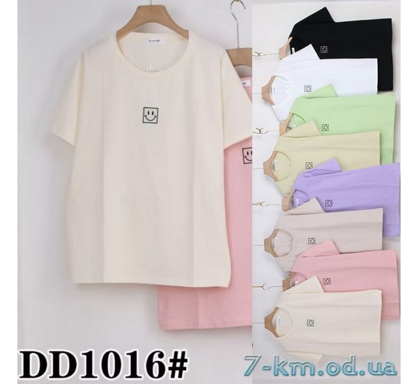 Футболка жіноча, стрейч/коттон 5 шт (54-62 р) ZeL777_DD1016