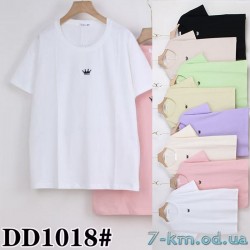 Футболка жіноча, стрейч/коттон 5 шт (54-62 р) ZeL777_DD1018